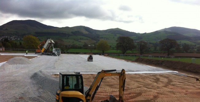 All Weather Pitch Construction in Newtown