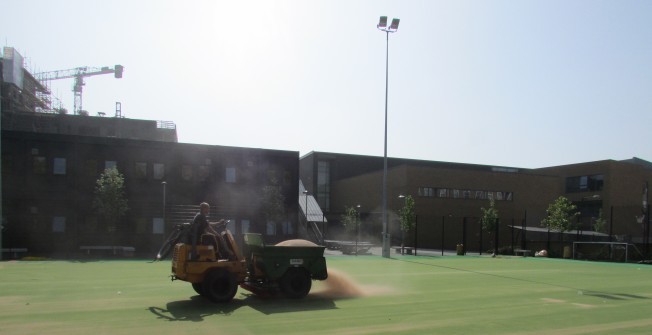 Installing Sport Surfaces in New Town