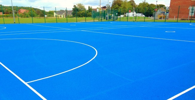 Netball Court Dimensions in Middleton