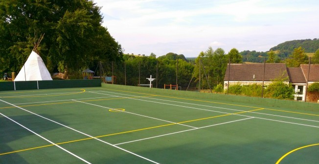 MUGA Netball Facilities in Aston