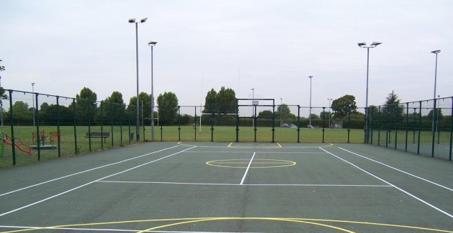 MUGA Court Dimensions in New Town